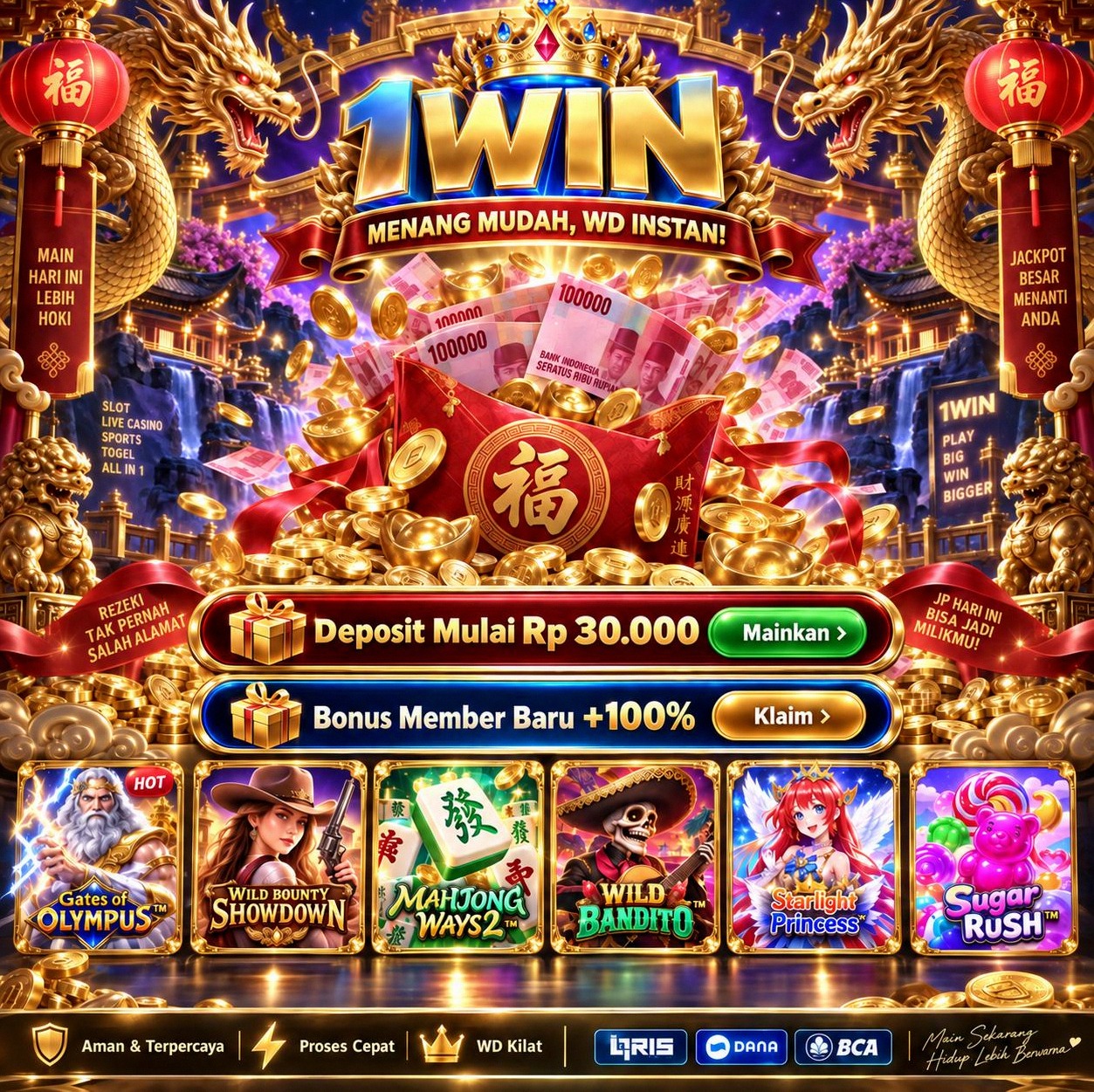 1WIN - Official 1win Daftar & Akun Terbaru ⚡