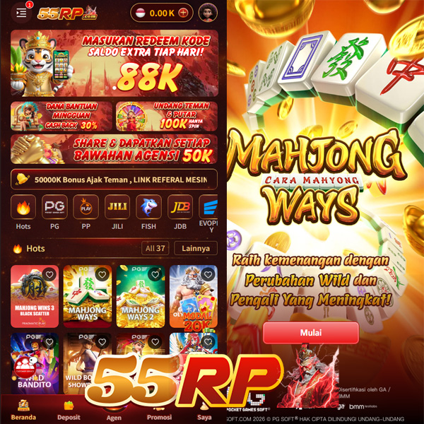 55RP - Web Resmi 55rp Daftar Akun & App Aman 💎